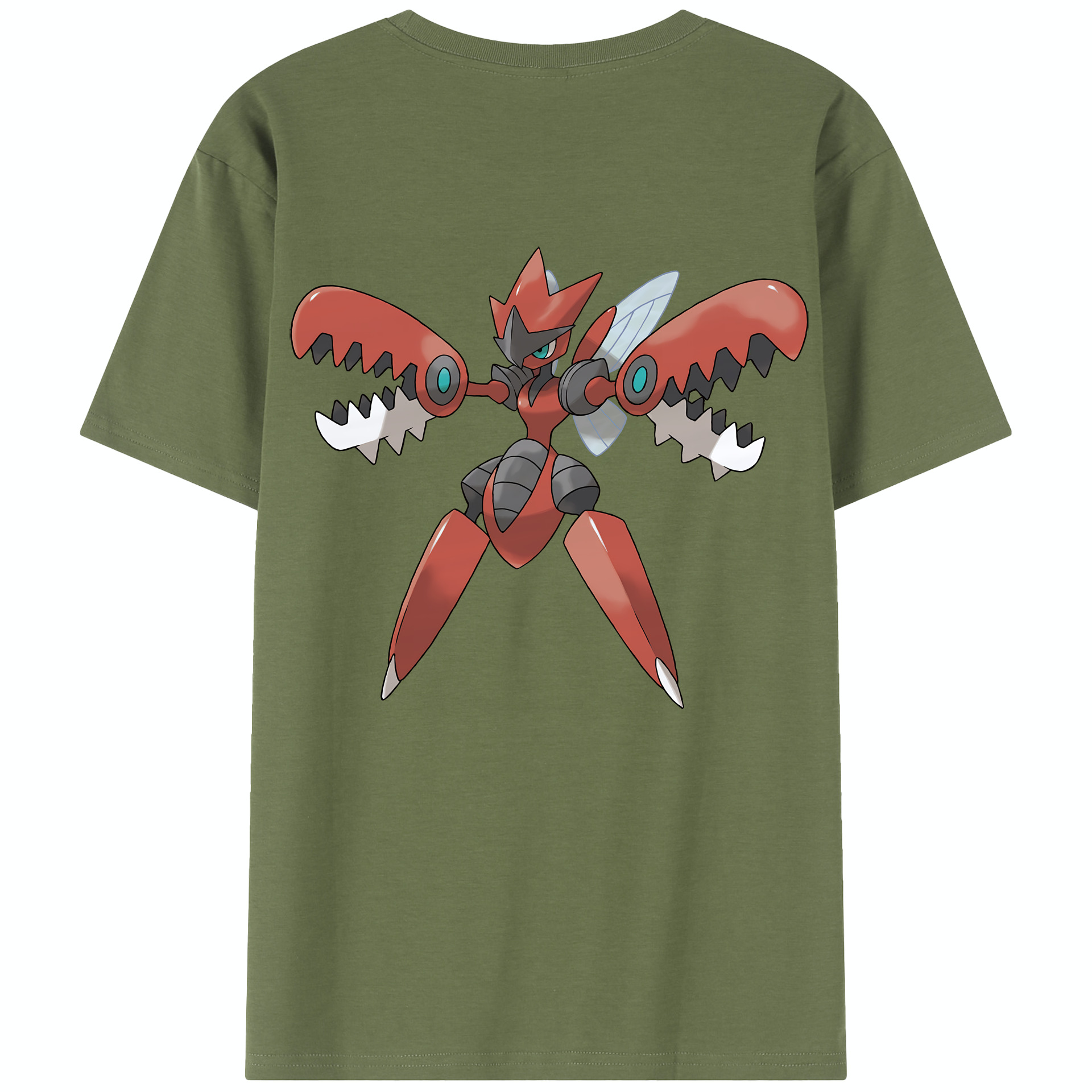 （画像用） ポケットモンスター Pokémon 綿100％半袖Tシャツ（背面プリント）